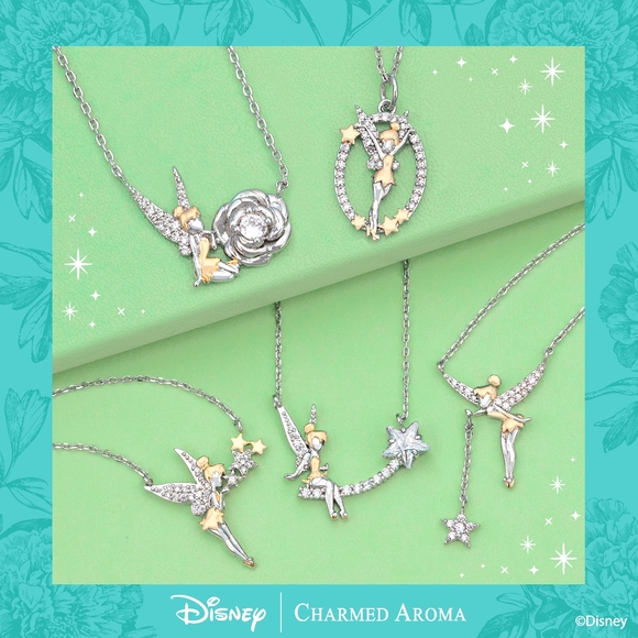 Official Disney Tinkerbell Necklace,  Charmed Aroma - Picture 2 of 2
